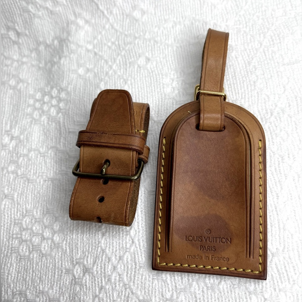 Louis Vuitton  accessories vancheta luggage name tag